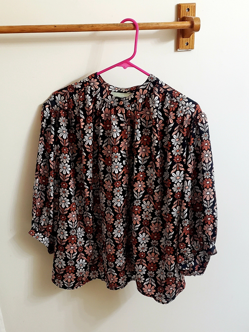 RYE GRASS Floral Print Women’s Blouse